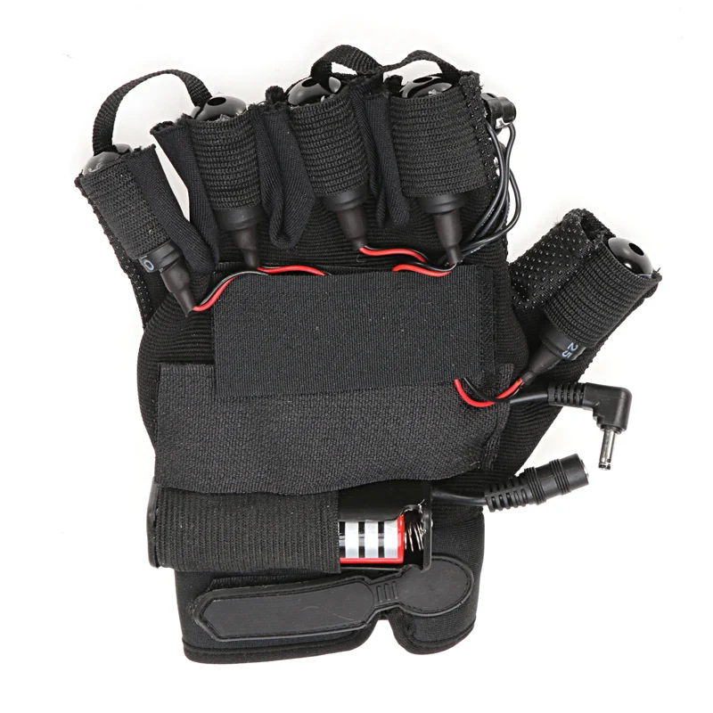 1 Pcs Glove 3 Green 2 Red Purple Dancing Stage Palms Light Ultra-bright Decoration for Party H9 | Аксессуары для одежды