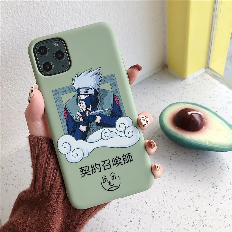 Японский Аниме Манга Мягкий ТПУ силиконовый чехол для телефона iPhone 11 11Pro X 6 6S 7 7Plus 8