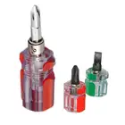 Мини плоская отвертка Phillips Torx для инструментов для самостоятельного ремонта держатель бит отвертка двунаправленная отвертка со сменной головкой