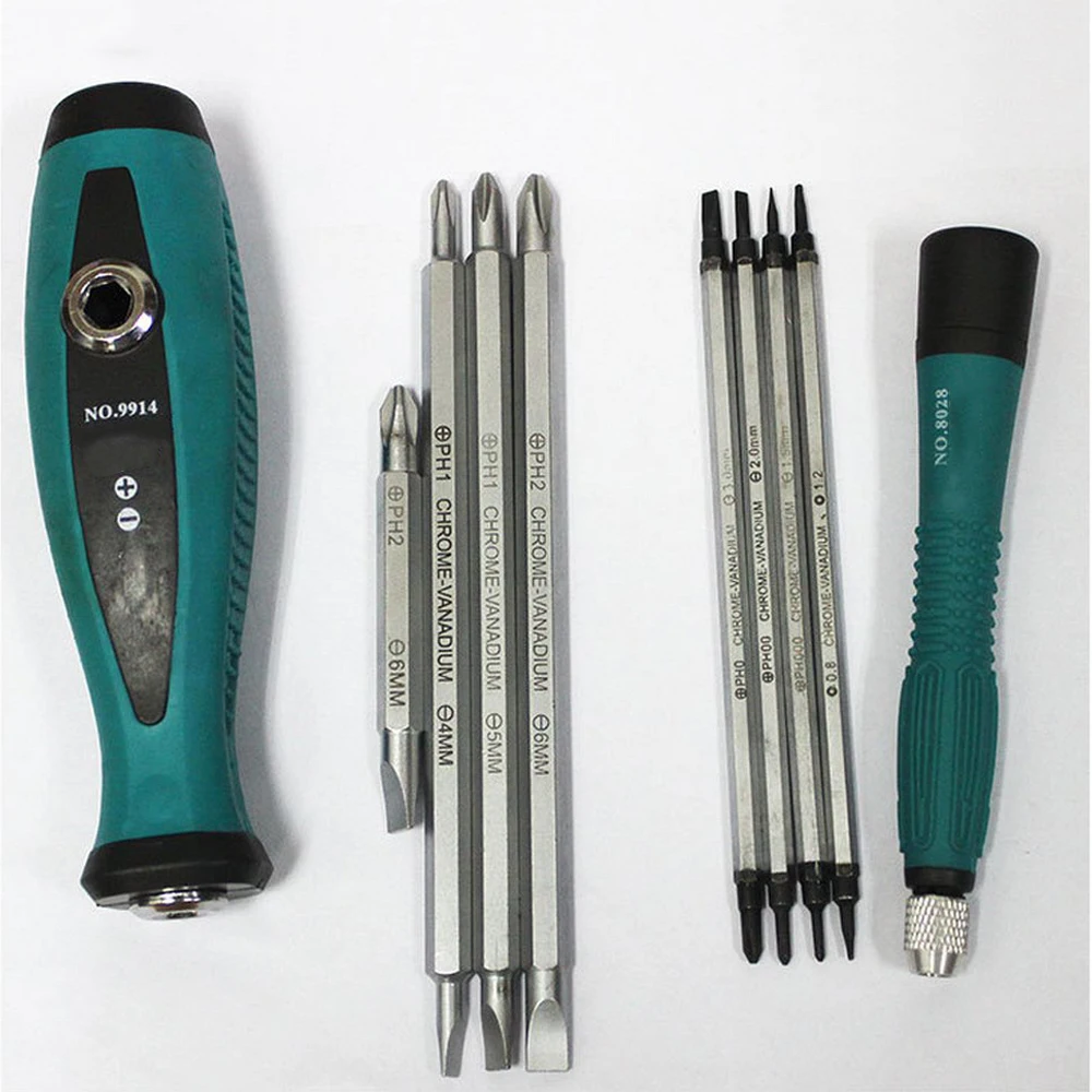 

10Pcs Screwdriver Set Magnetic Phillips Slotted Star Bits Precision Mini Repair Tool Dismountable For Smart Home PC Phone Repair