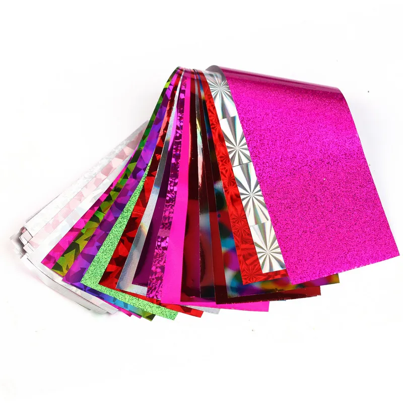 10 рулонов/набор голографические наклейки для ногтей | Красота и здоровье