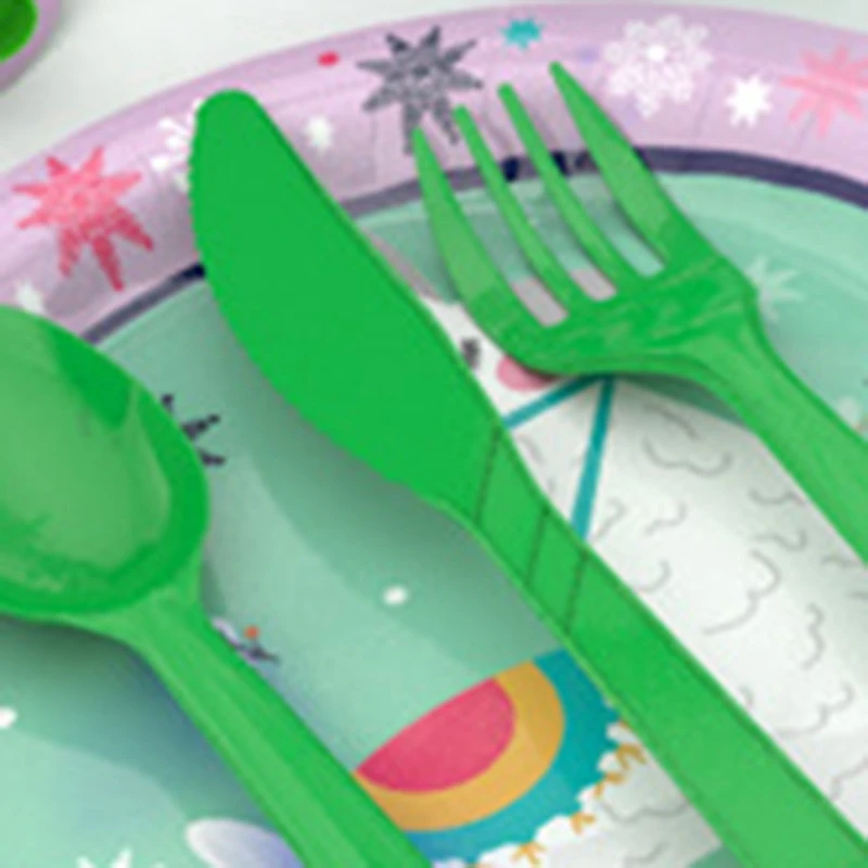 

59Pcs Llama Party Llama Alpaca Disposable Tableware Supplies Paper Plates Cups Napkins Animal Happy Birthday Party Decoration fo