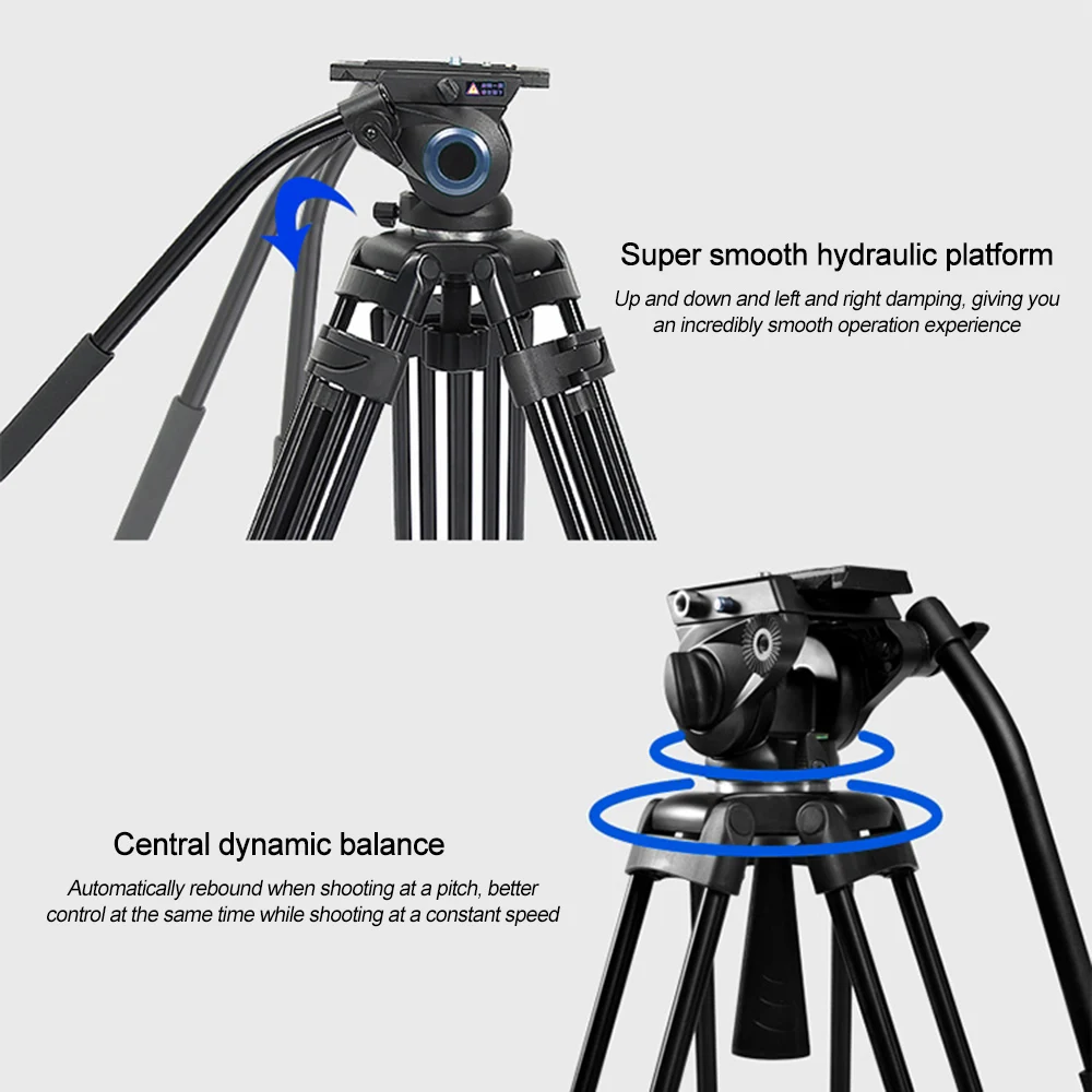 Камера Ручной Стабилизатор штатив монопод с 360 панорамная шаровая Головка
