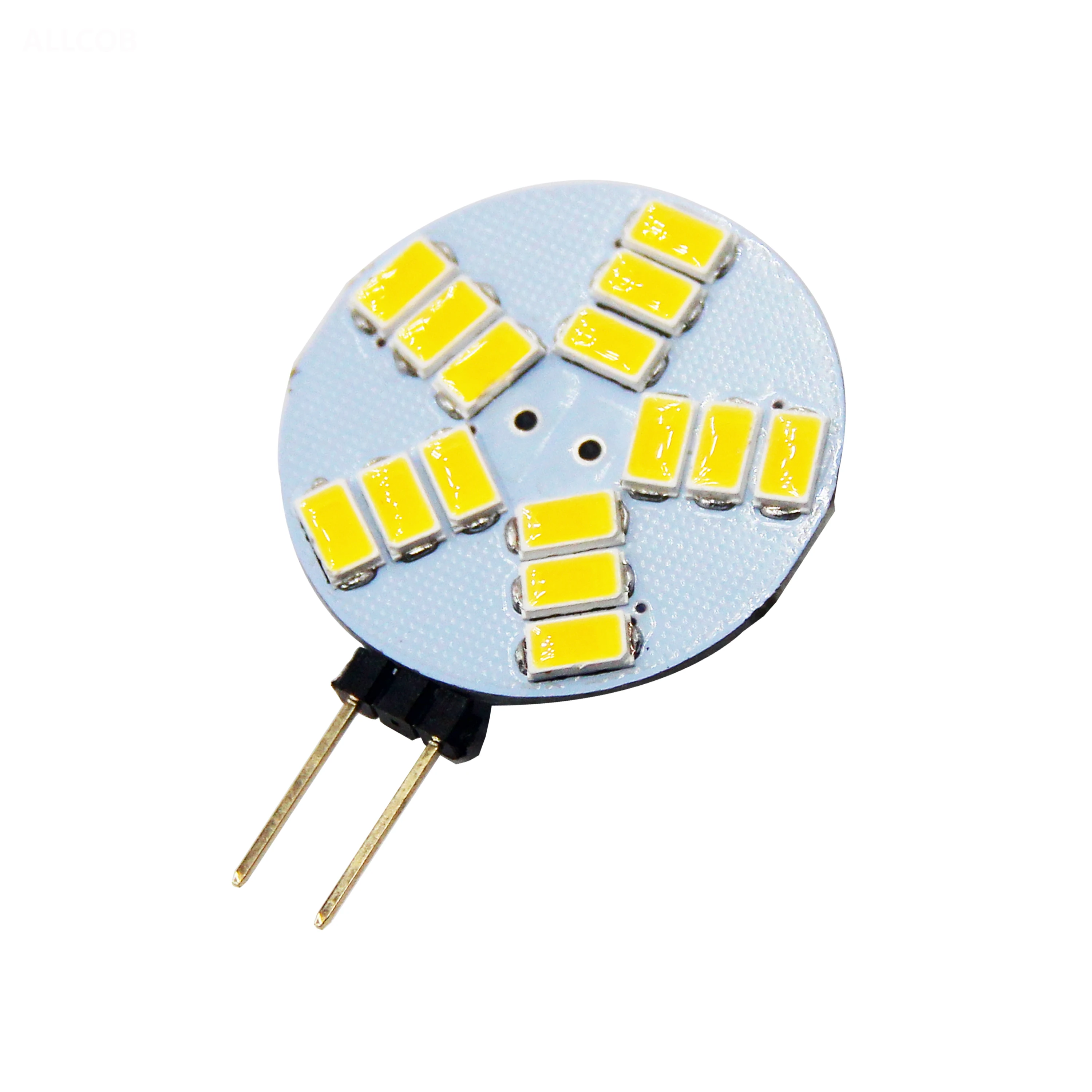 Светодиодный лампа G4 AC/DC 12V 5730 SMD 2 Вт 3 5 Теплый Холодный белый LED PAR Светильник