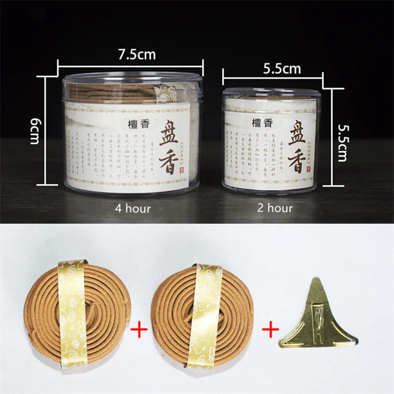 48 шт./корт. Натуральные сандаловые спирали ручной работы ароматерапия