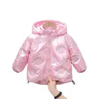 Куртка-пуховик Детская, на молнии, для мальчиков и девочек, Осень-зима, 2021