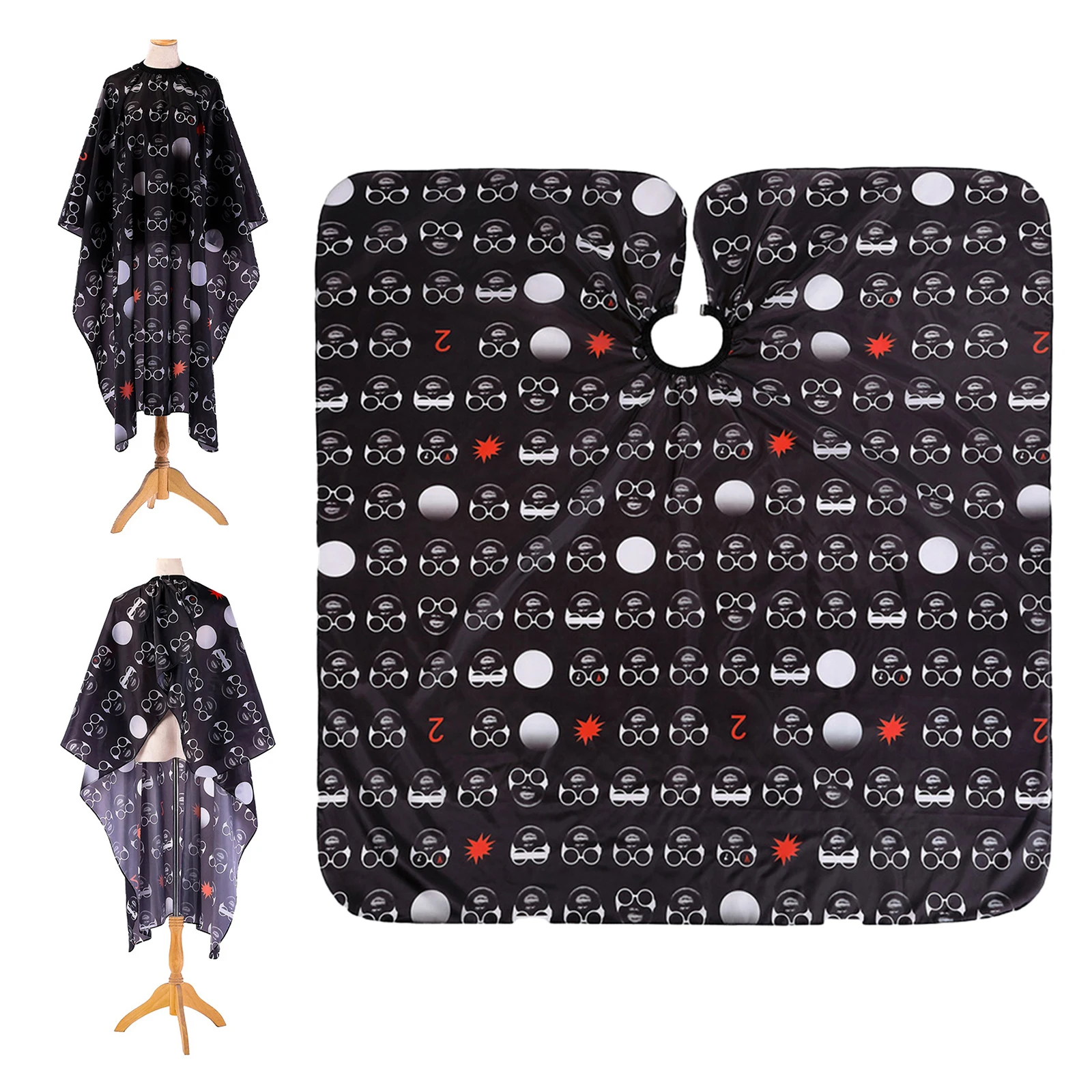 160x140cm Professional Hair Cutting Cape Salon Hairdressing Hairdresser | Красота и здоровье