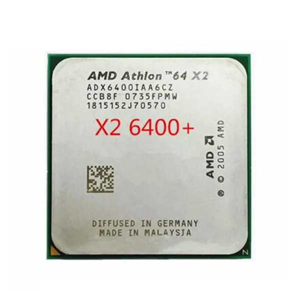 Процессор AMD Athlon 64 X2 6400 + (3 2 ГГц/2 Мб/1000 ГГц) Socket am2 (100% рабочий бесплатная доставка) 940