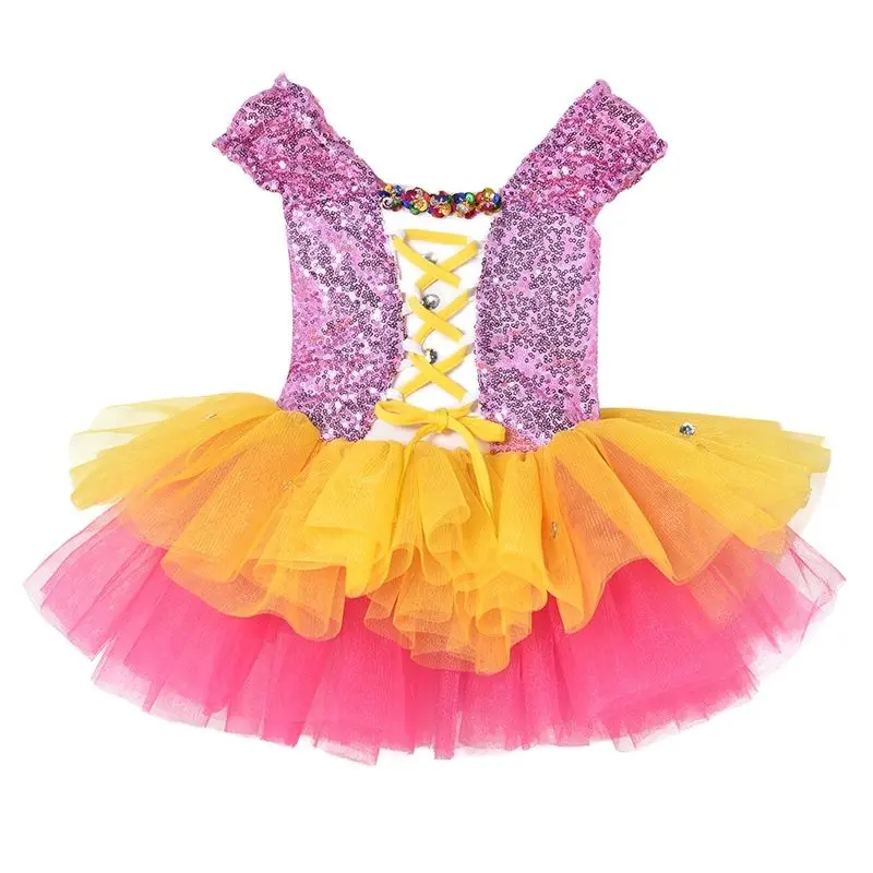 

Sequin Salsa Dance Wear Jazz Dance Tutu Dress Kids Girls Child Jazz Dance Costume Girl Kids Carnival Costume