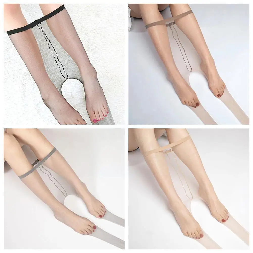 

Women's Sexy Stockings Erotic Tights Pantyhose Breathable Stretchy collant Invisible Skinny Ultra-thin femme Transparent Ho Q1F7