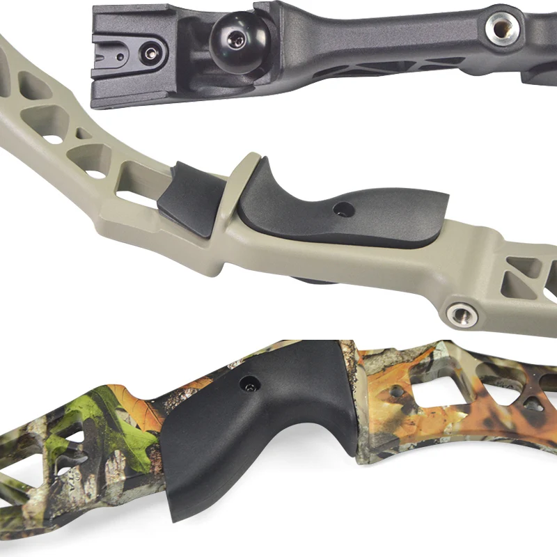 1 шт. 21 дюймов стрельба из лука ILF Рекурсивный лук Riser правая рука на вынос луки для