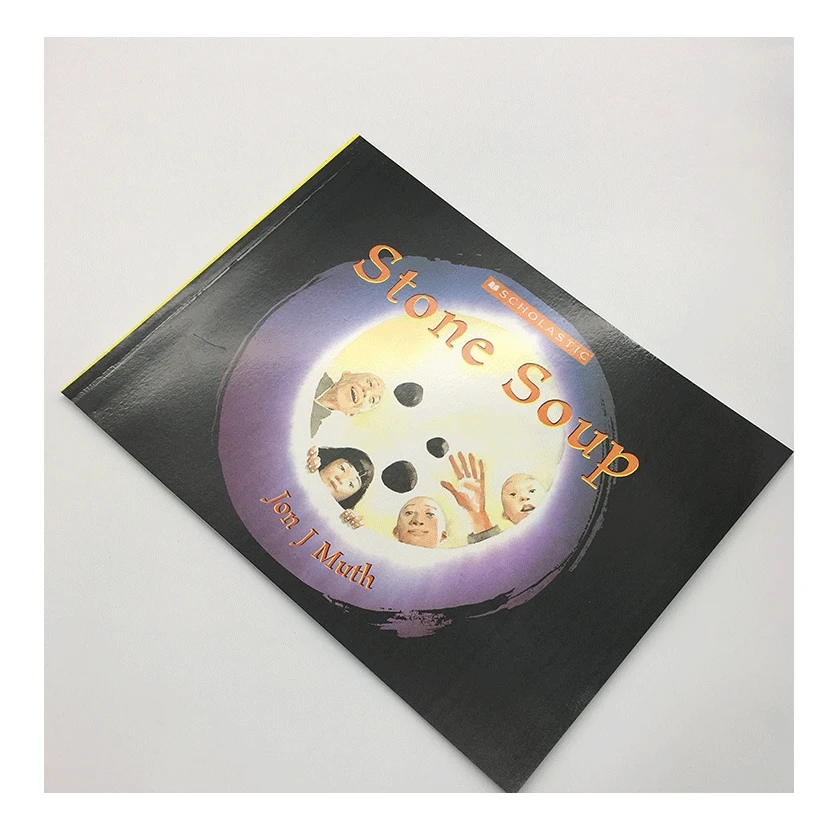 Каменный суп английские книги для чтения детей США английская история книга с