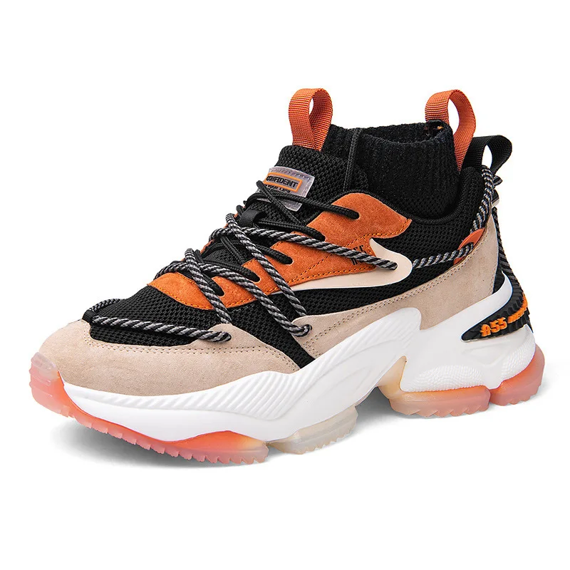 

Spring New Sock Shoes High-Top Daddy Shoes Men's Personal Leisure Shoes Men's Ins Fashion Shoes Sports Shoes Basketball