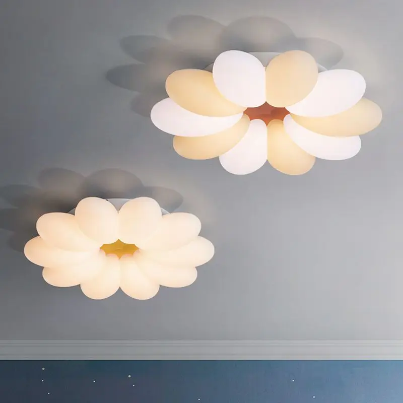 

Children'S Room Led Ceiling Light Modern Simple Warm Bedroom Boys And Girls Cloud Lamps Scandinavian Decorative Lamps Lighting