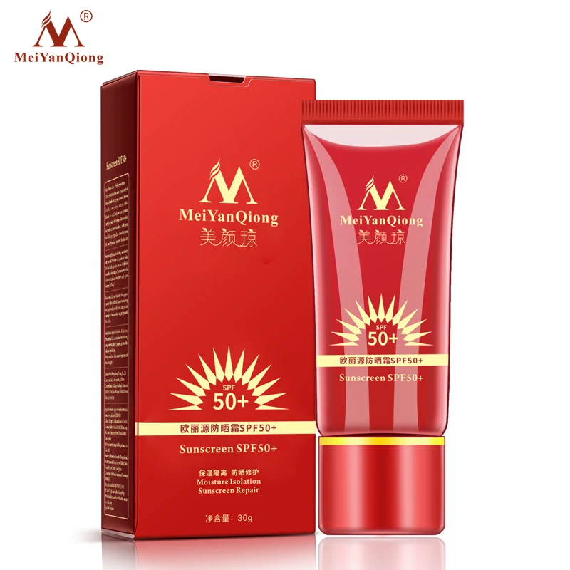 

Super Sunscreen SPF50+ Whitening Repair Sunblock Skin Protective Cream Anti-sensitive Oil-control Moisturizing Isolation