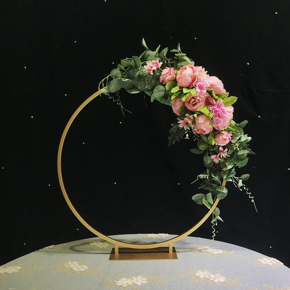 10 шт. только Искусственные цветы без АРК для свадебного украшения центральный