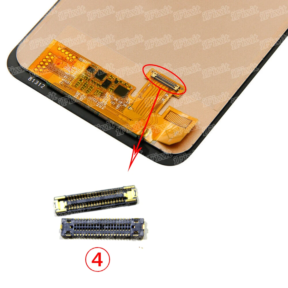 2 шт./лот для Samsung A30 A305 A305F ЖК-дисплей FPC / USB зарядное устройство разъем