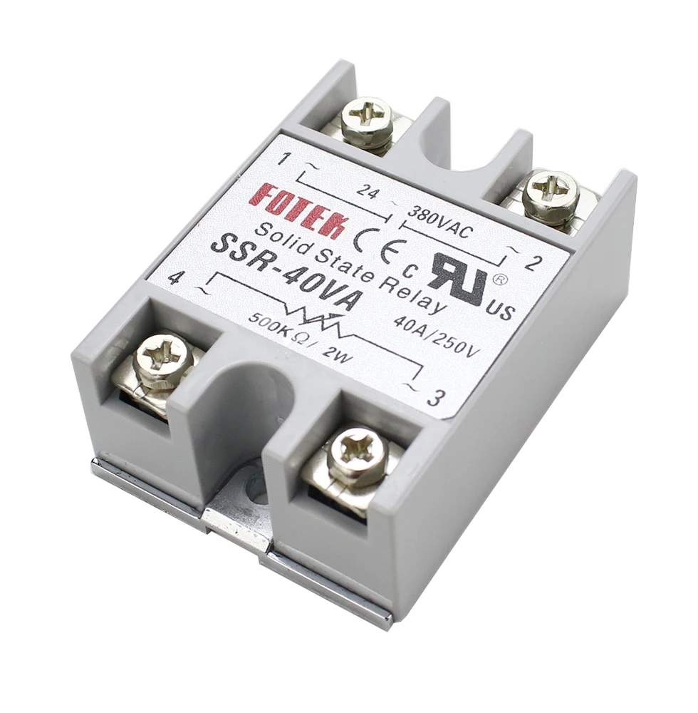 SSR-10VA SSR-25VA SSR-40VA 10A 25A 40A Реле Регулятор 24-380VAC выход SSR 10VA 25VA 40VA | Обустройство дома