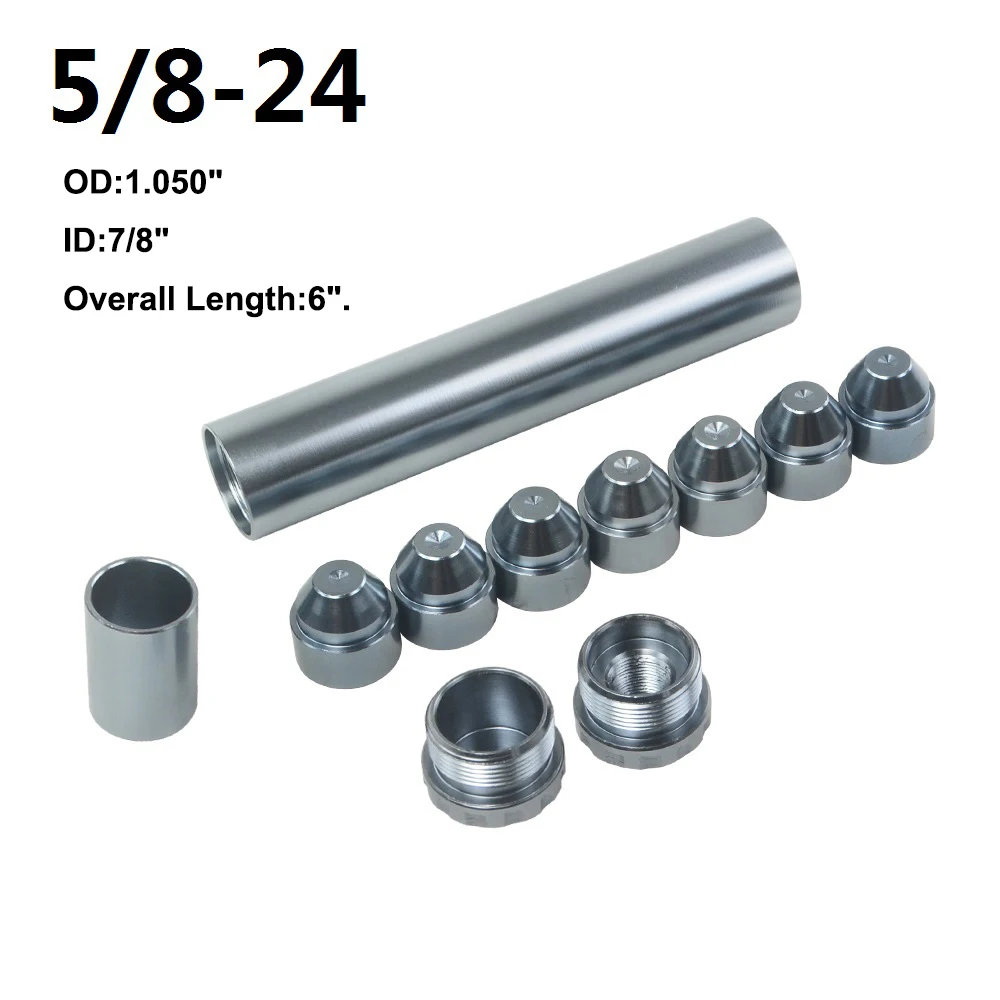 

Fuel Filter For Napa 4003or WIX 24003 1/2"-28/5/8"-24 Threads Black Aluminum