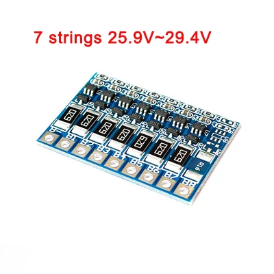 

3/4/5/6/7/8 string 8S 18650 Lithium Battery Charging Board,bms PCB Li-ion Charger Board PCM Polymer Lipo Cell 18650 11.1~33.6V