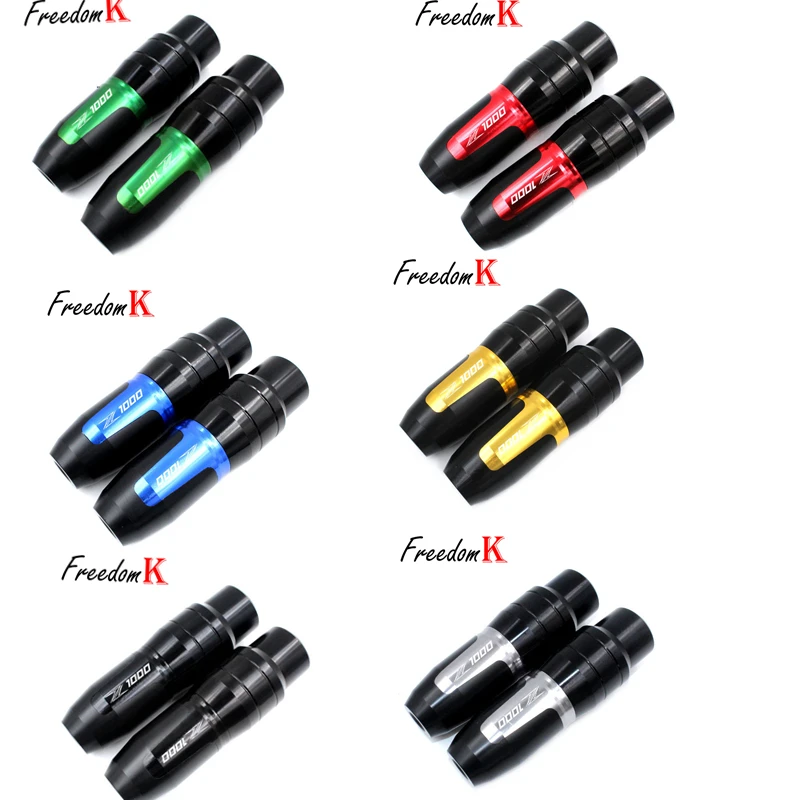 For KAWASAKI Z1000 Z 1000 Z1000SX NINJA Motorcycle CNC Aluminum Frame Crash Pads Exhaust Sliders Protector With logo | Автомобили и