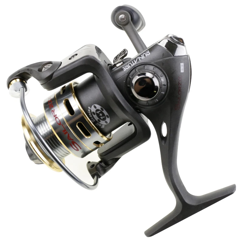 

2000-5000 Spinning Fishing Reel 7+1BB Speed Ratio 5.2:1 Aluminum Spool Saltwater Surfcasting Fisherman Tool