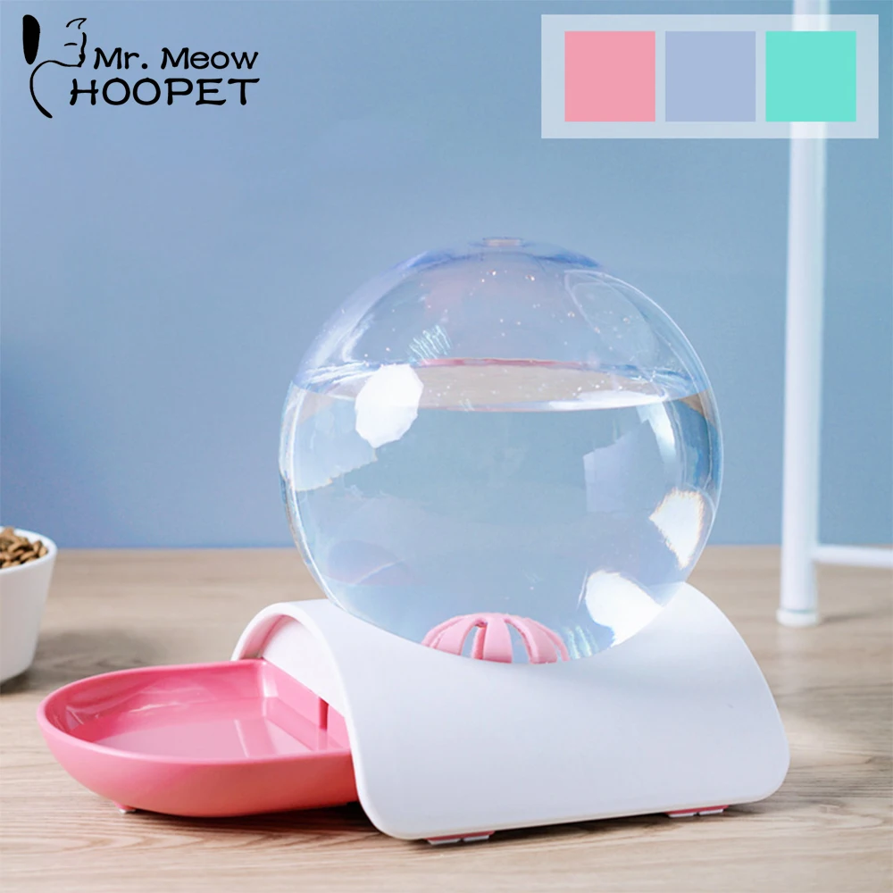 Hoopet кормушка для кошек и собак автоматический фонтан с пузырьками большая
