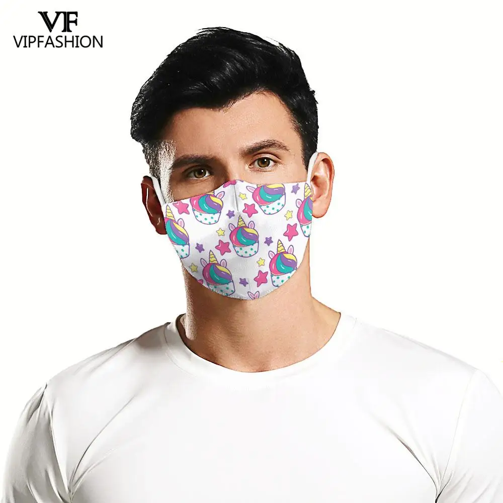 VIP Модные Взрослых розового цвета в виде мультяшного единорога набивные ткани