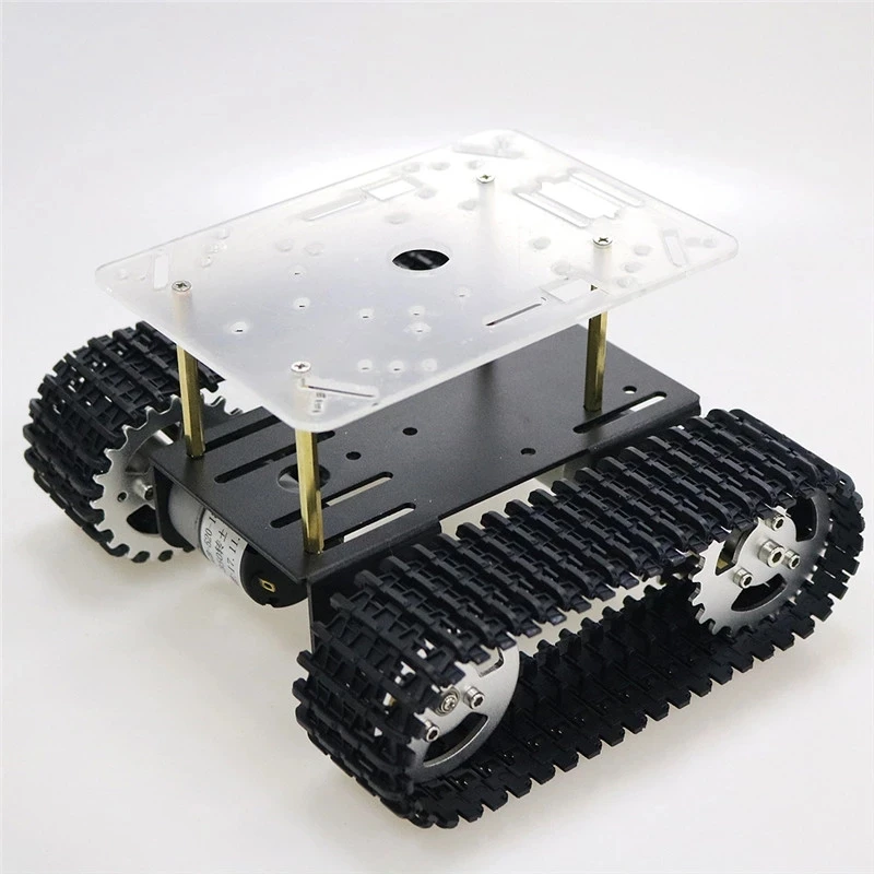 Платформа для гусеничного автомобиля с мотором 33GB-520 Arduino | Игрушки и хобби