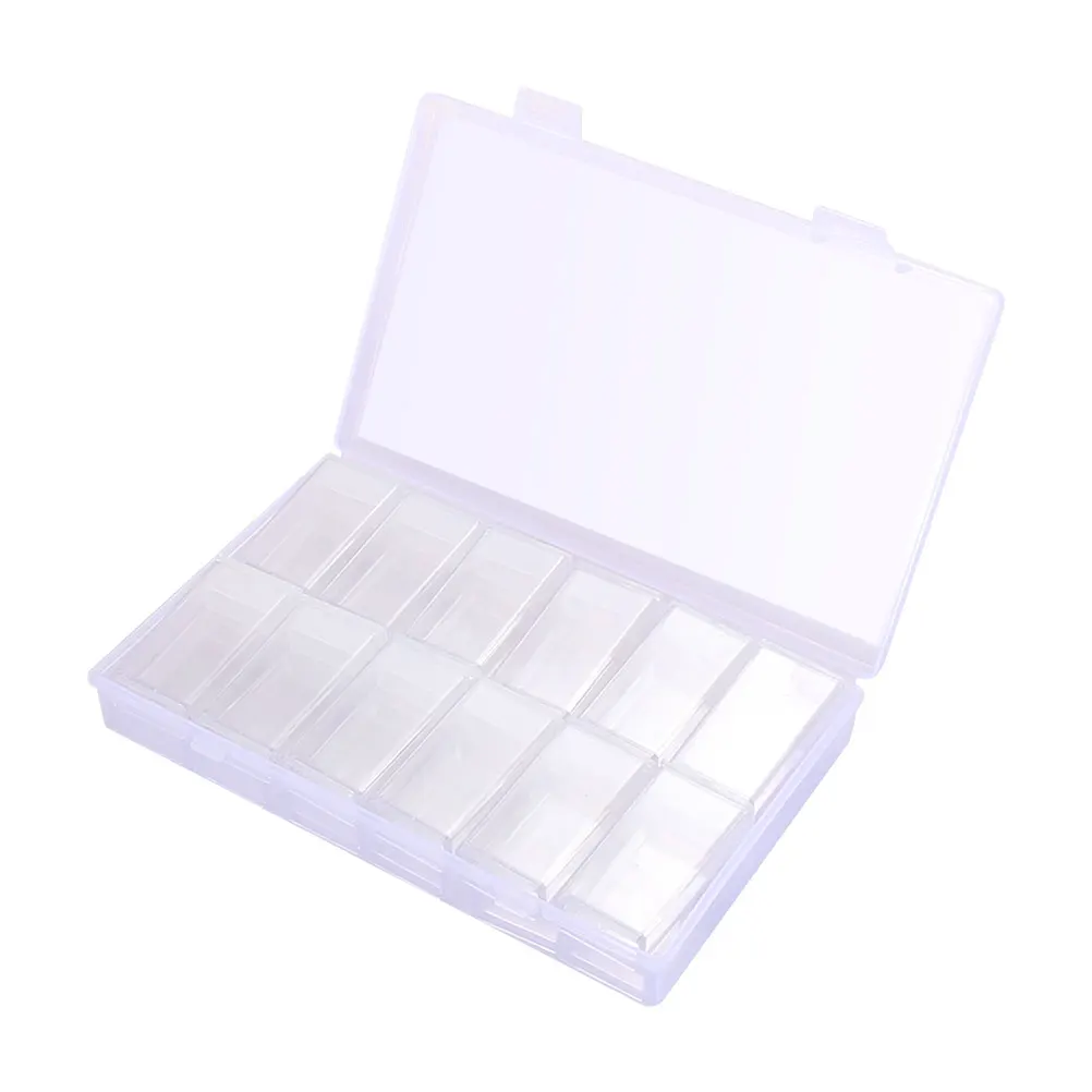 28прозрачные сетки органайзер коробки для хранения со съемными Разделителями