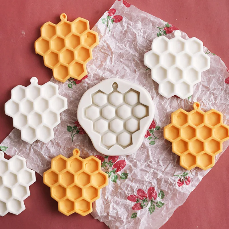Силиконовая антипригарная форма Sugarcraft в виде сот для помадки инструменты