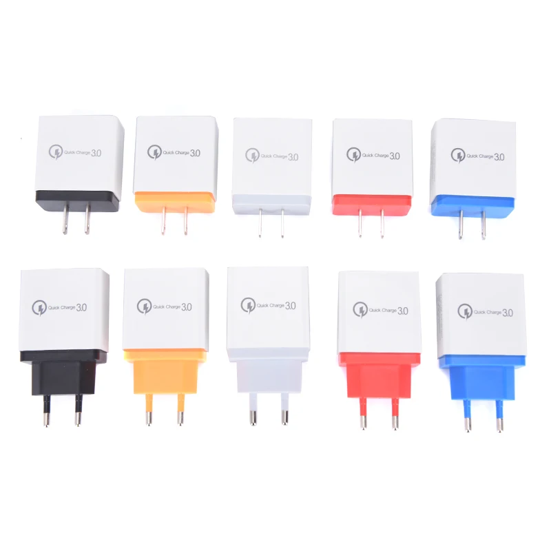 4 порта QC3.0 Универсальный быстрый USB зарядное устройство адаптер для Android iPhone