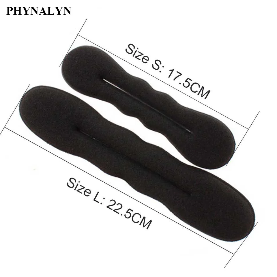 Инструменты для укладки волос поролоновая губка конского хвоста булочка