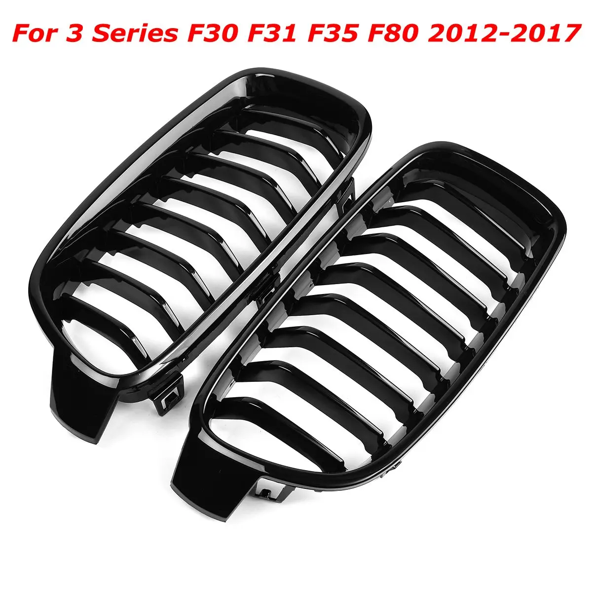Решетка для радиатора передняя BMW 3 Series F30 F31 F35 F80 2012 2013 2014 2015-2018 пара матовый блесек