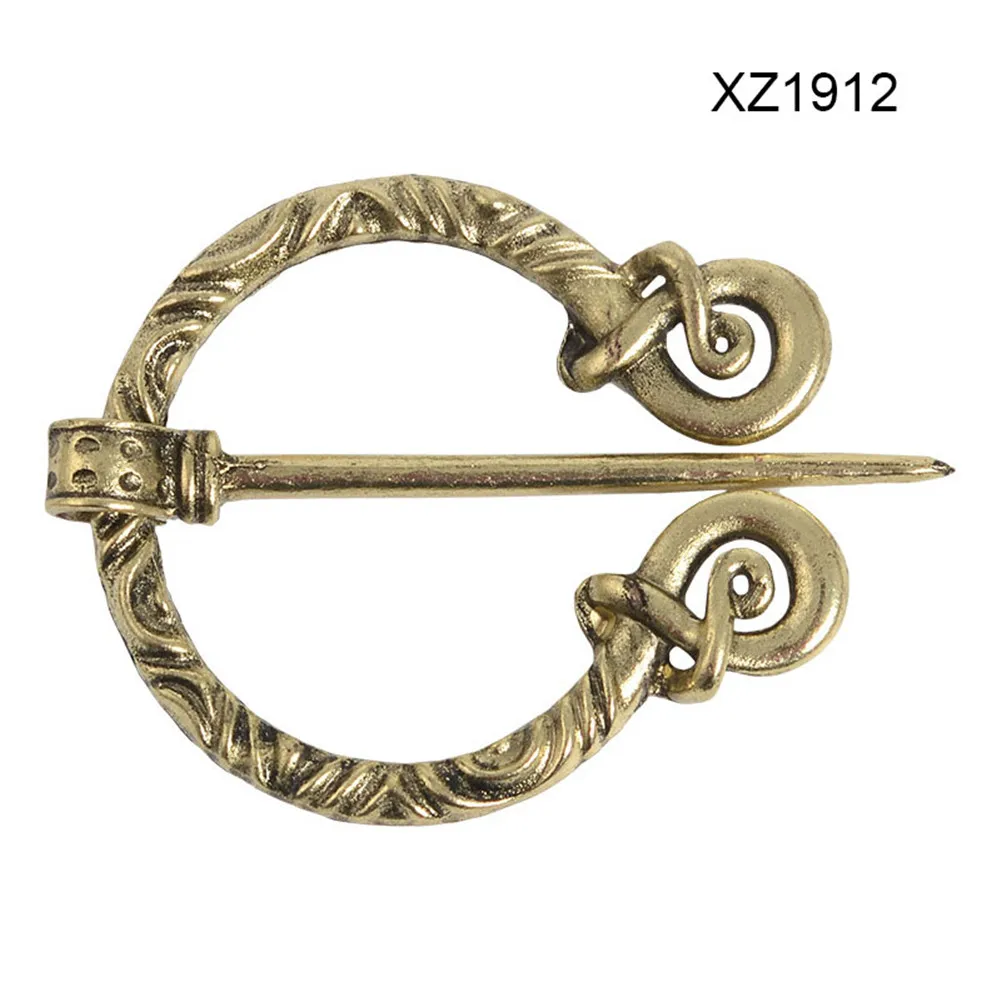 Винтажные заколки викингов высокого качества средневековая Скандинавская брошь