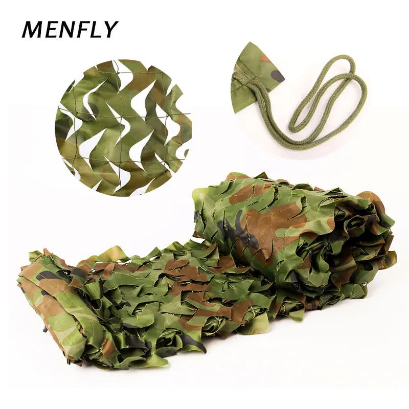 Камуфляжный сетчатый ремень MENFLY для защиты от солнца в лесу цветная сетка
