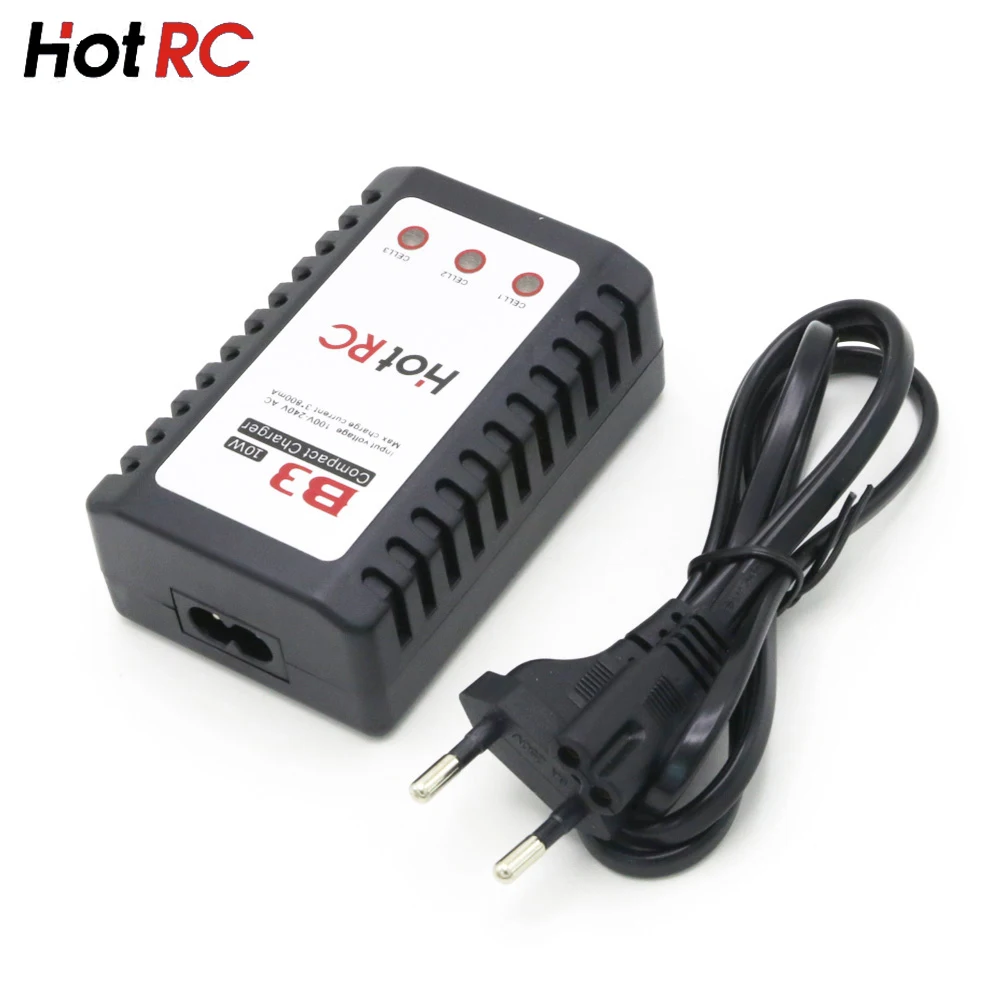 Hotrc зарядное устройство Imax B3 Lipo Батарея Зарядное 7 4 v/11 1 v литий полимерный