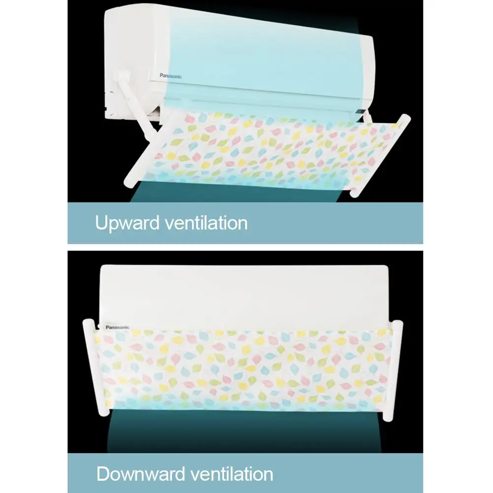 

Air Conditioner Cover Anti Direct Blowing Retractable Air Conditioning Wind Shield Home Cold Air Conditioner Deflector Baffle