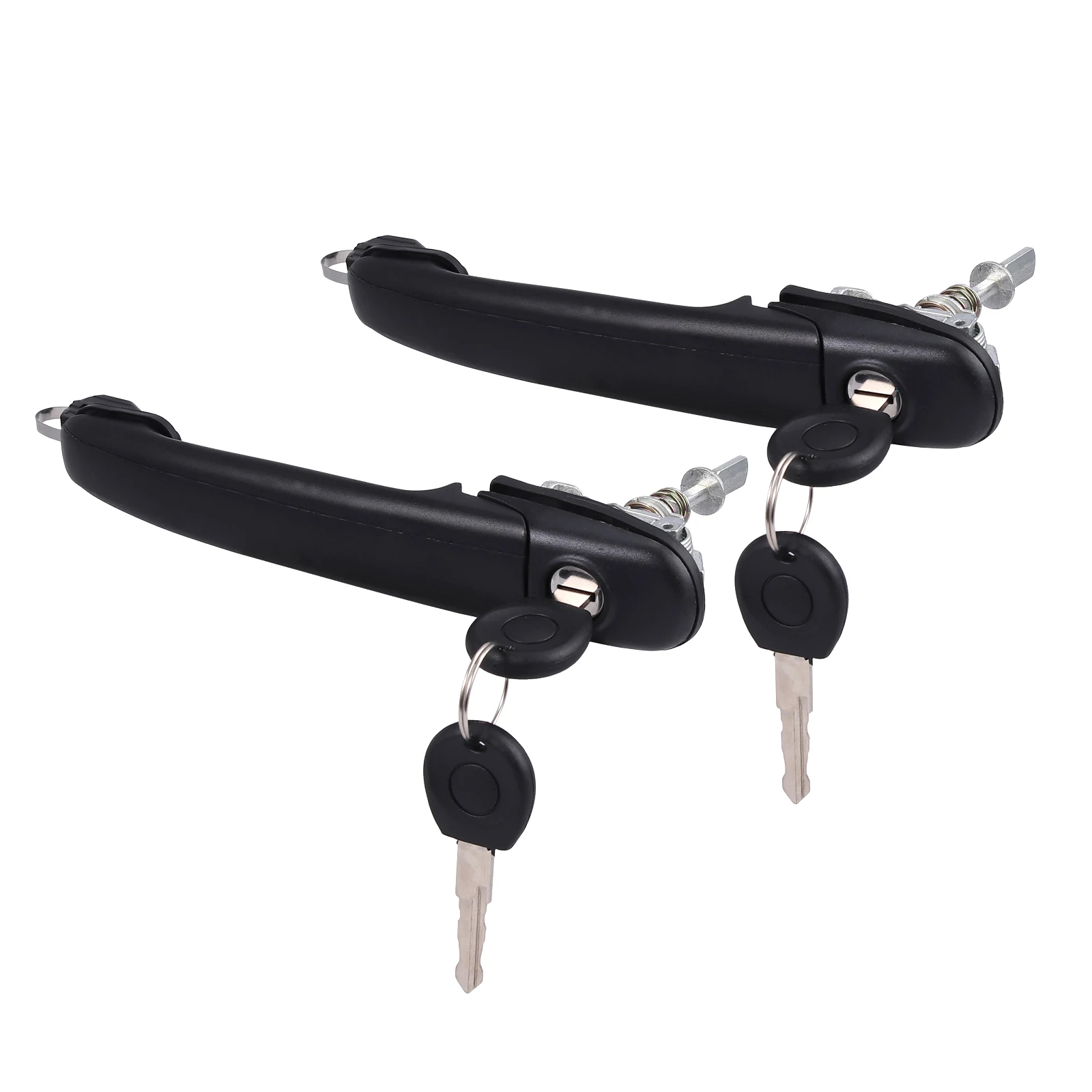 

Colorlam Front Left + Right Door Handles With 4 keys for Volkswagen Sharan Polo Galaxy Alhambra 6N0837207D