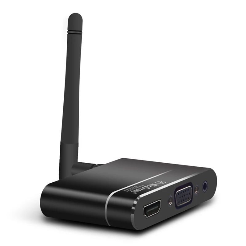 

Беспроводной Wi-Fi адаптер дисплея HDMI-совместимый приемник 1080P HDTV VGA Аудио Видео конвертер для IPhone IPad Android телефона к телевизору