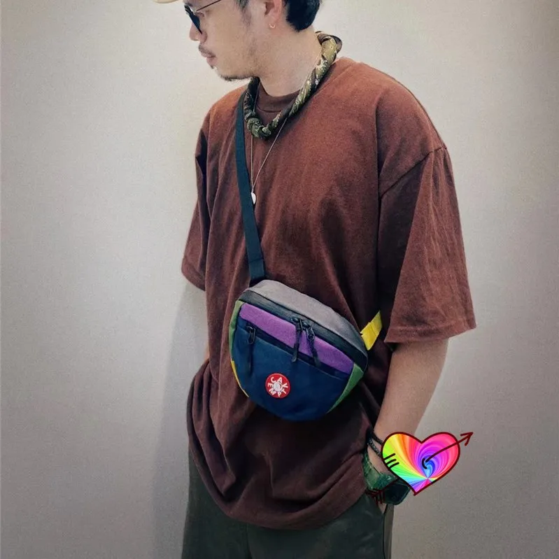 Лоскутная сумка 2021 мужская и женская через плечо высокого качества на CAV EMPT