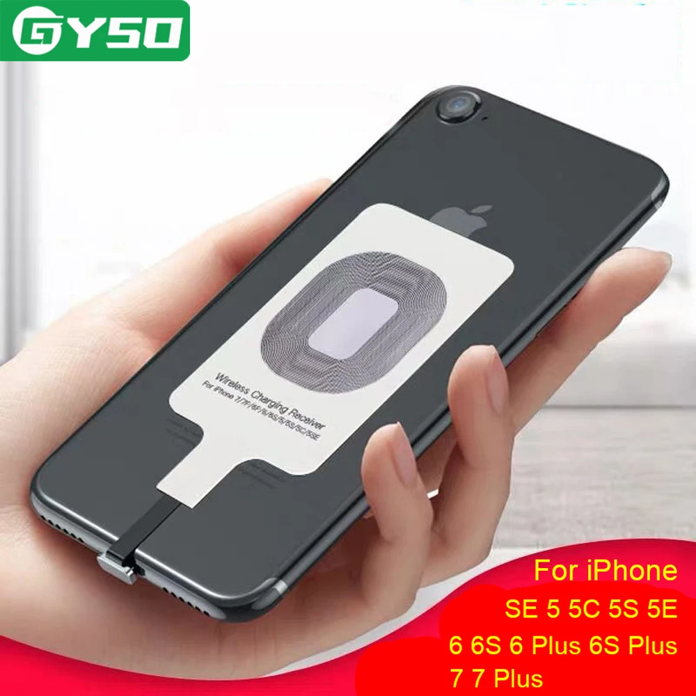 Беспроводное зарядное устройство с приемником GYSO Qi поддержка Micro USB Type C