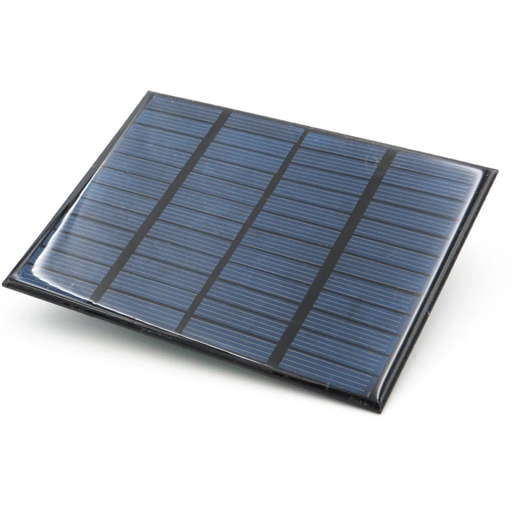 12V 1.5W Поликристаллический кремний DIY Батарея кремния 12V 1,5 W Панели солнечные Стандартный эпоксидной Мощность зарядный Модуль 115x85 мм Мини Солнечная батарея - Цвет: 12V 1.5W