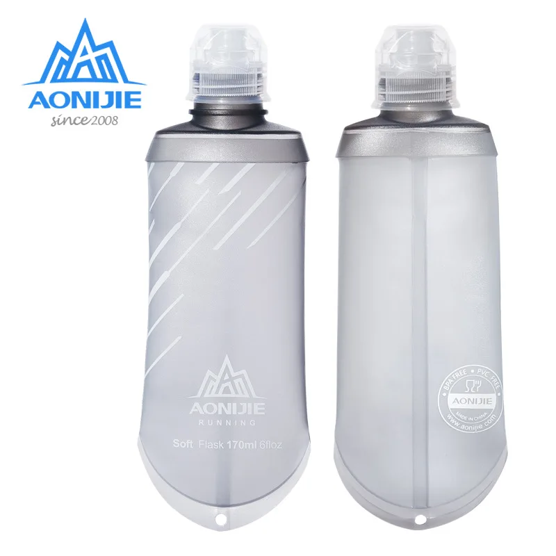

AONIJIE 170ML TPU Collapsible Sports Nutrition Energy Gel Soft Flask Water Bottle Reservoir For Marathon Hydration Pack SD23
