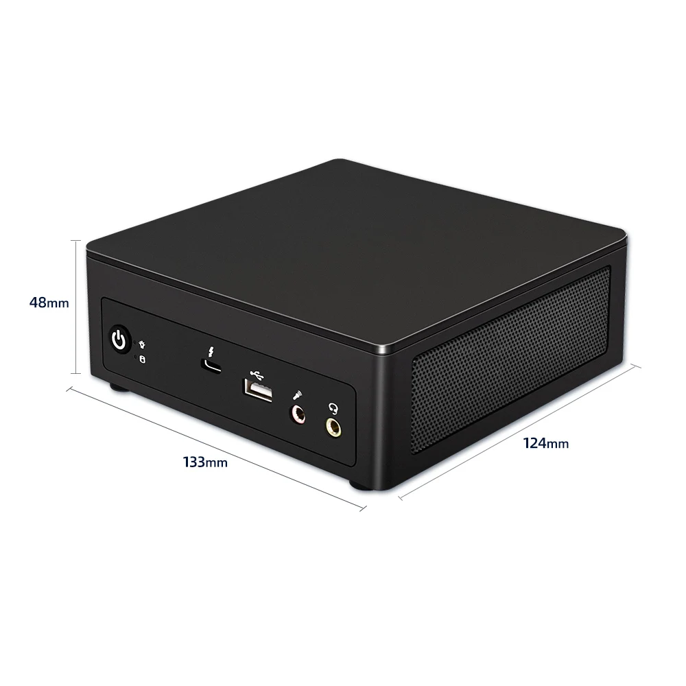 Интерфейс Thunderbolt 4 11 Gen Мини ПК Intel Core i7 1165G7 i5 1135G7 i3 1115G4 NUC игровой карманный