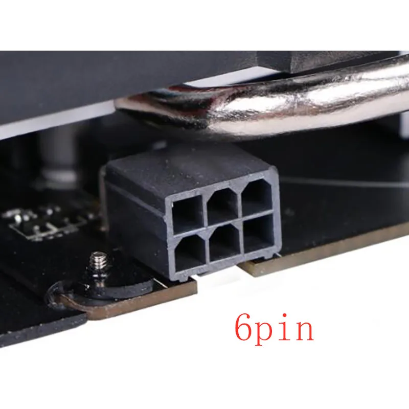 Видеокарта XFX RX460 4 Гб 400 бит GDDR5 бывшая в употреблении графические карты для AMD RX 460