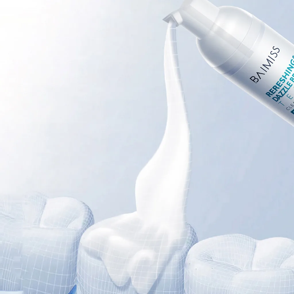 Очистка мусс гигиена полости рта зубной пасты Удаляет налет Красители