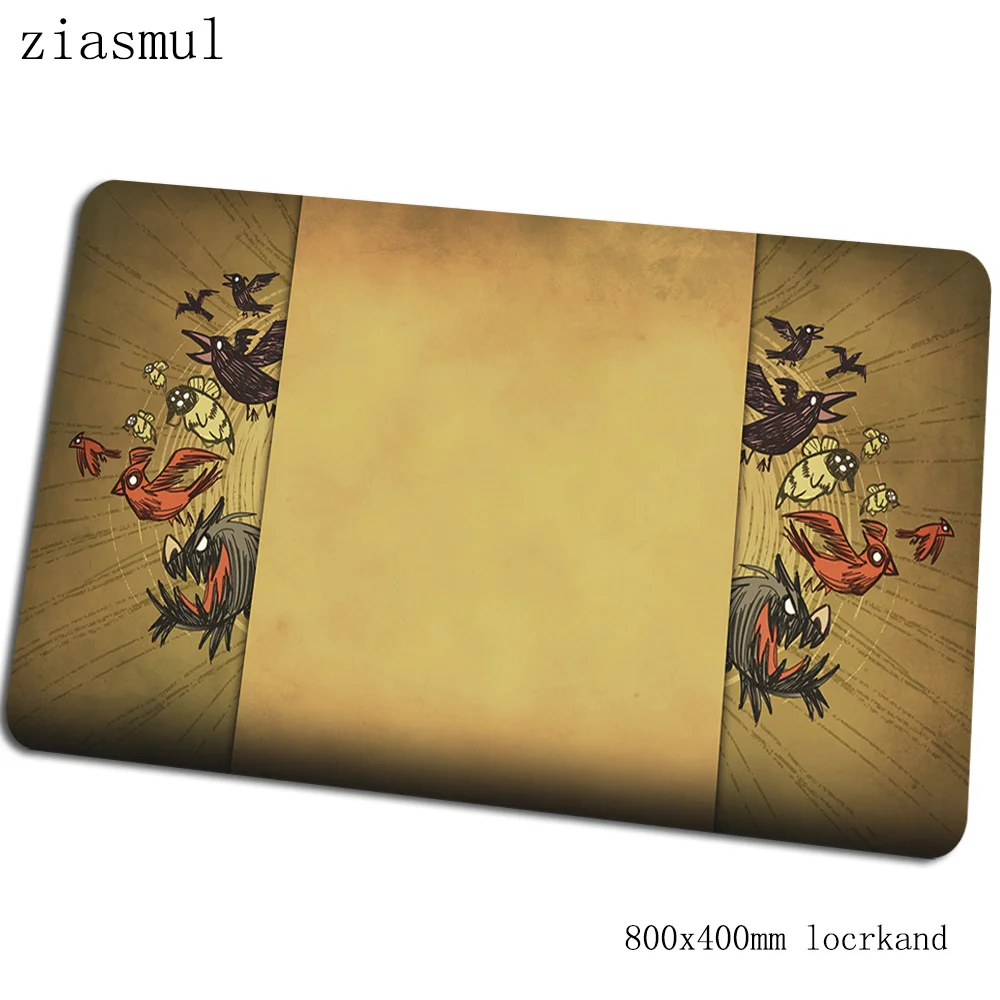 Dont starve mats 800x400x3 мм xl игровой коврик для мыши большая клавиатура Коврик для мыши лучшие аксессуары для геймеров коврик для мыши - Цвет: Size 800x400x3mm