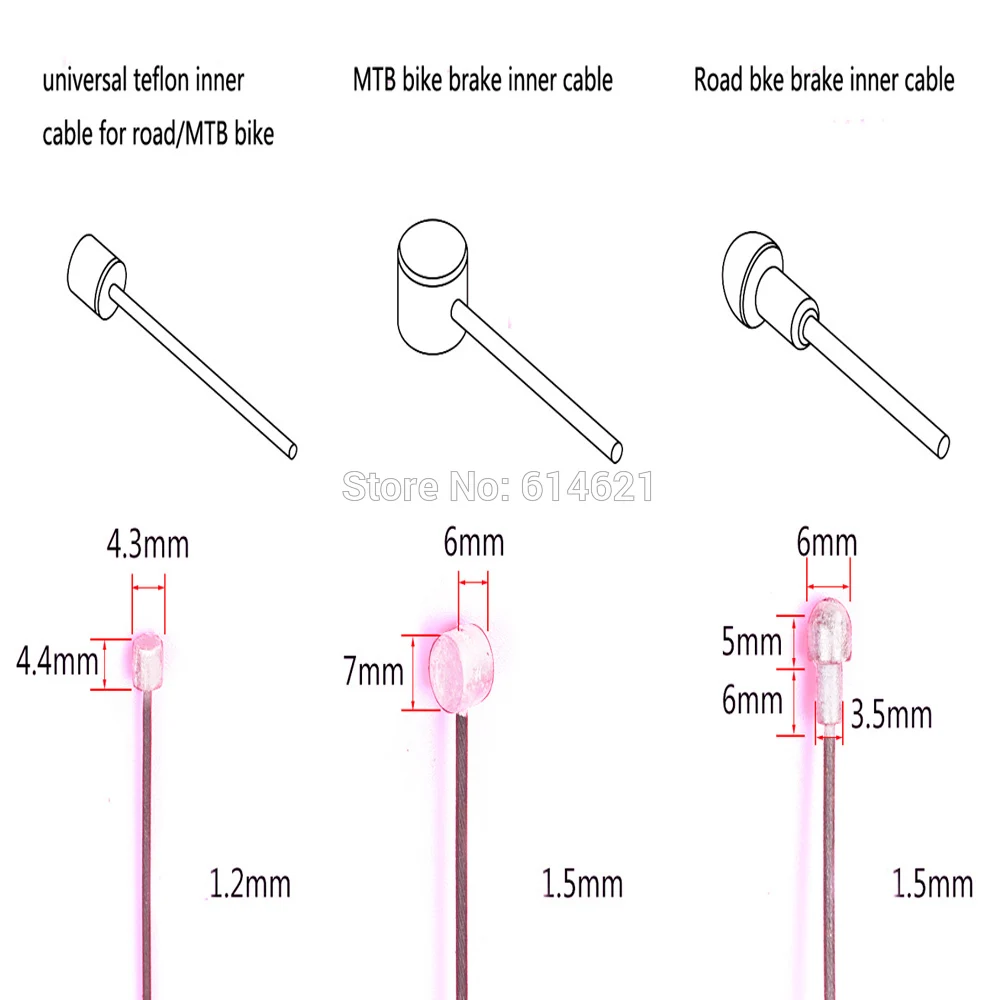 Универсальный трос переключения передач Jagwire для горного велосипеда 2 шт. - купить