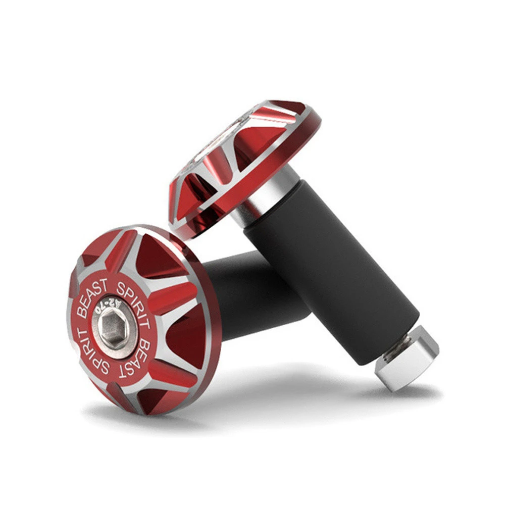 

Spirit Beast Motorcycle Handlebar Ends Scooter Decorative Balance Weight Aluminum Alloy Motocross CNC Handle Bar End Grips Cap